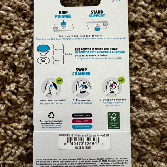 PopSocket Backspin CD pop grip - Picture 2 of 2